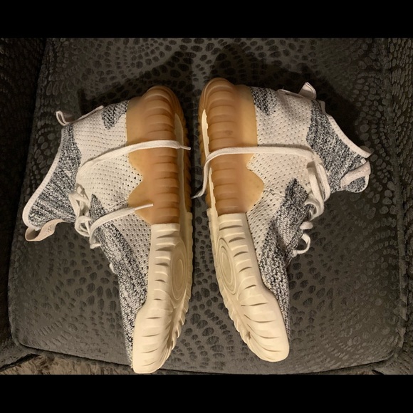 Adidas Tubular X, Mens Primeknit Shoes,Crystal White,Size 11,Very Good Condition - Picture 12 of 16